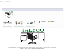 Tablet Screenshot of mueblestalego.com